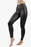 90 Degree By Reflex High Shine Eco Rib High Rise Leggings Black Size S