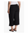 Caslon Solid Linen Blend Crop Pants In Black Plus Size 1X