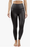90 Degree By Reflex High Shine Eco Rib High Rise Leggings Black Size S