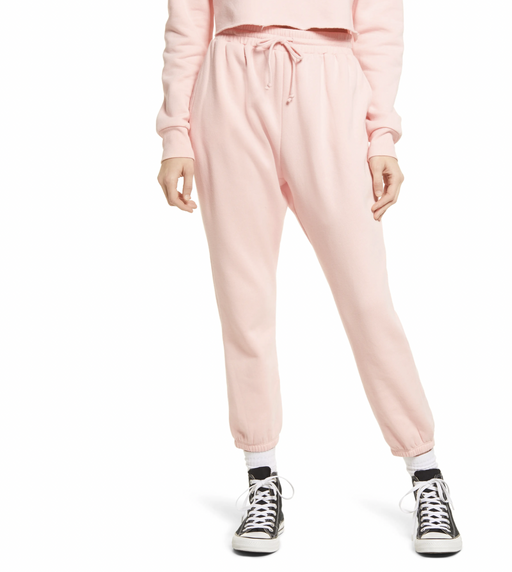 BP. Jogger Sweatpants In Pink Candy Size M
