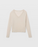 NEW Club Monaco Zaydie Merino Wool Sweater in Natural Size L