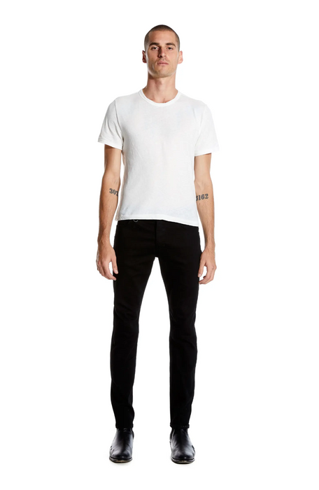 Neuw Men's Iggy Skinny Fit Tapered Jeans Black Denim Size 32x32 NWT