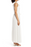 Donna Ricco New York Robe longue blanche avec ceinture et épaules doublées avec dos en V pour femme 4