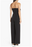 Chelsea 28 Women' Jumpsuit Strapless Wide Leg Twist Front Black Size M $149