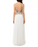 XSCAPE Embellished Chiffon Gown in Ivory 2268X size 0