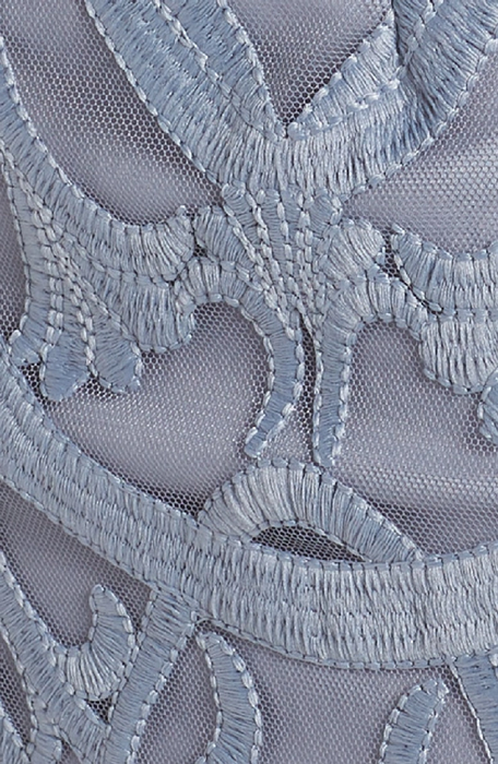BARDOT women's  Gia Lace Pencil sleeveless Dress In Dusty Blue $159 size 8 M