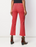 Current/Elliott The Kick Crop Jeans In Poinsettia Red Size 26 $270