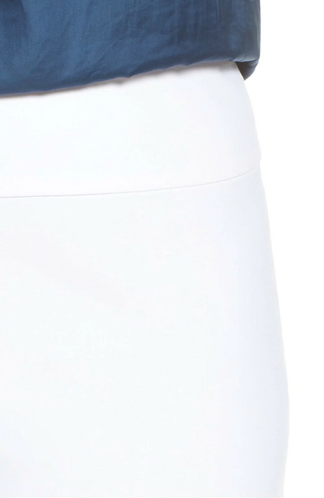 NIC+ZOE Plus Size Paper White Stretch Comfortable Pants 16W Retail $148