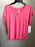 RBX Active Women's Fit Breathable Running Workout Short Sleeve Top M $38 pink