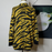 Susina Open-Front Long Cardigan Sweater Fuzzy Cozy Soft Tiger Print Size M