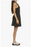 BP. Mini-robe côtelée sans manches en noir taille M