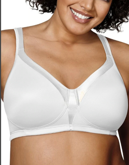 PLAYTEX 4803B 18 Hour Silky Soft Smoothing Wire free Bra size 42DD in white