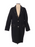 The Kooples Manteau en laine clouté à manches longues pour femme en noir taille 36 900 $