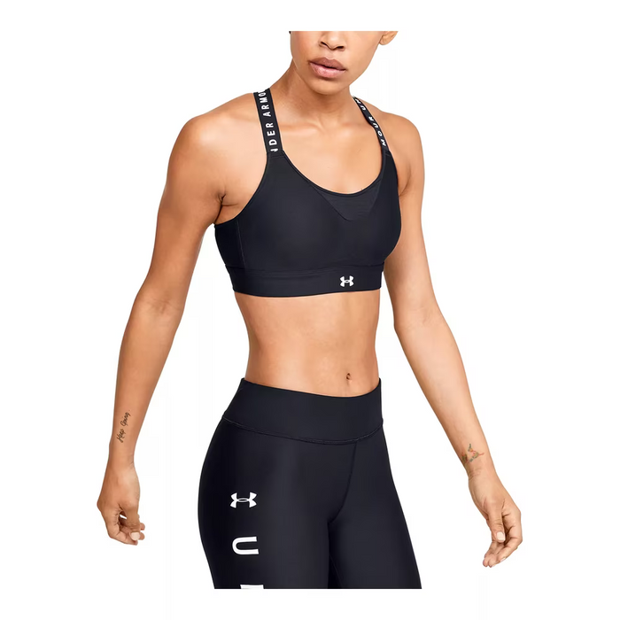 Under Armour UA Infinity High Sports Bra Black Size L