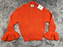 Essentiel Antwerp Chester Mohair & Wool Blend V Neck Sweater Orange Size M $360
