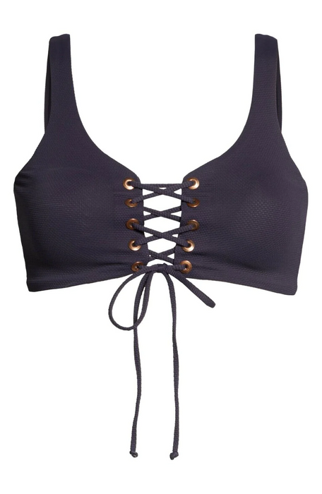 Maaji Dazzling 4-Way Piqué Reversible Bikini Top Size S