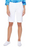NYDJ Stretch Cotton Blend Twill Bermuda Shorts In Optic White size 8
