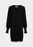 Selected Femme Lulu Long-Sleeve Knit Dress In Black Size M $165