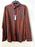 Diesel Men's Checked Long Sleeve Button Up Shirt In Burnt Orange Size L $148