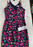 Dress the Population Women's Aurora Floral Sleeveless dress size XS navy multi