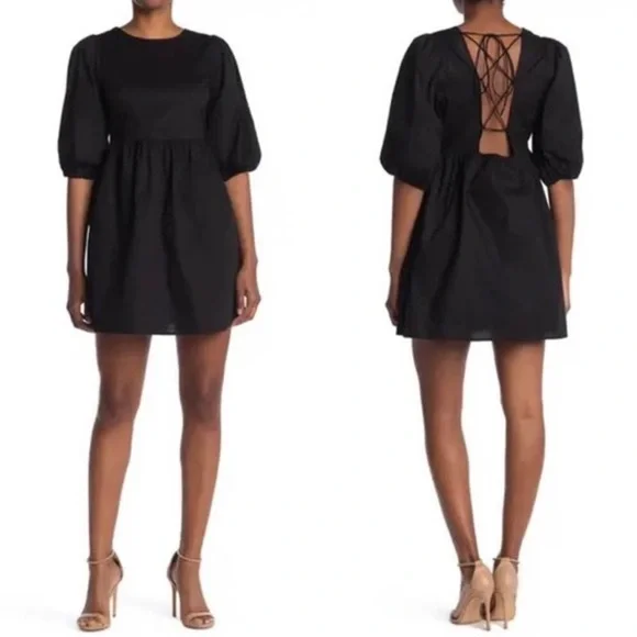wayf corset mini dress WAYF Gia Corset Top & Mini Skirt