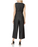 Calvin Klein Combinaison courte sans manches pour femmes avec ceinture automatique Marine Taille 10