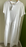 TOPSHOP Robe Chuck On mi-longue en popeline blanche mélangée pour femme taille S 4-6 en blanc