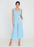 NWT FAITHFULL THE BRAND Dolores Jumpsuit in Leyla Floral Print, Blue, 6US