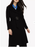 Manteau en laine mélangée Darby Wrap Neck pour femmes de Phase Eight en noir taille 14US 18UK 440 $