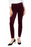 Kut From The Kloth High Rise Diana Fab Ab Skinny Stretch Cord Pants Wine Size 0