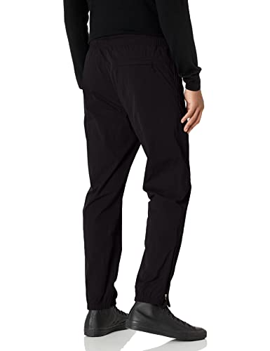 Calvin Klein Men's Move 365 Woven Logo Nylon Joggers Black Size L $80 NWT