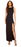 Susana Monacol low back tank slit dress with attached bodysuit in Black size XS