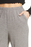 All In Favor Women's Wide Leg Lounge Pants Size XS In Grey Ivory
