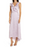 Wayf Sylvia Robe portefeuille sans manches à volants haut/bas en fleurs sauvages lilas XXL 148 $