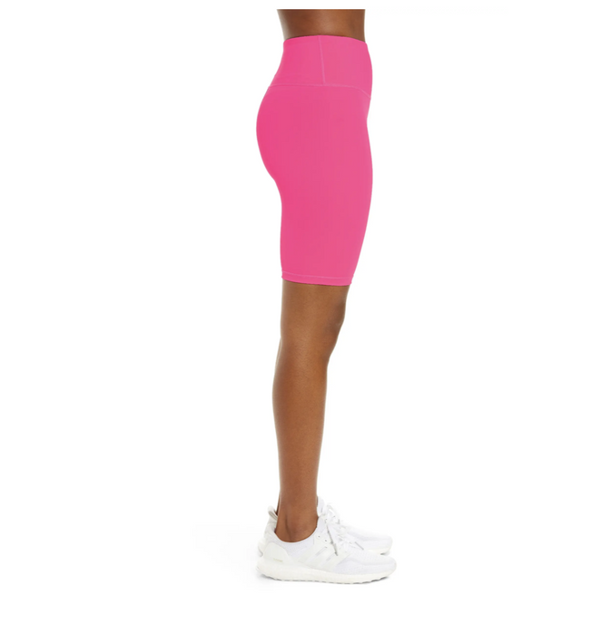 IVL Collective Bike Shorts In Knockout Neon Pink Size 8