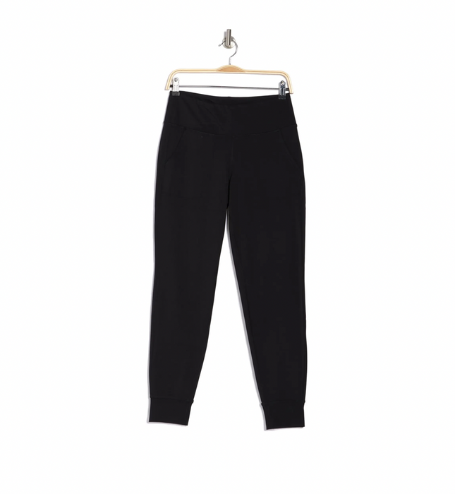 90 Degree By Reflex Cropped Jogger Legging Pants Black Size S