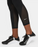 Nike One Legging 7/8 taille mi-haute avec panneaux en mesh pour femme AT1102-010 en noir