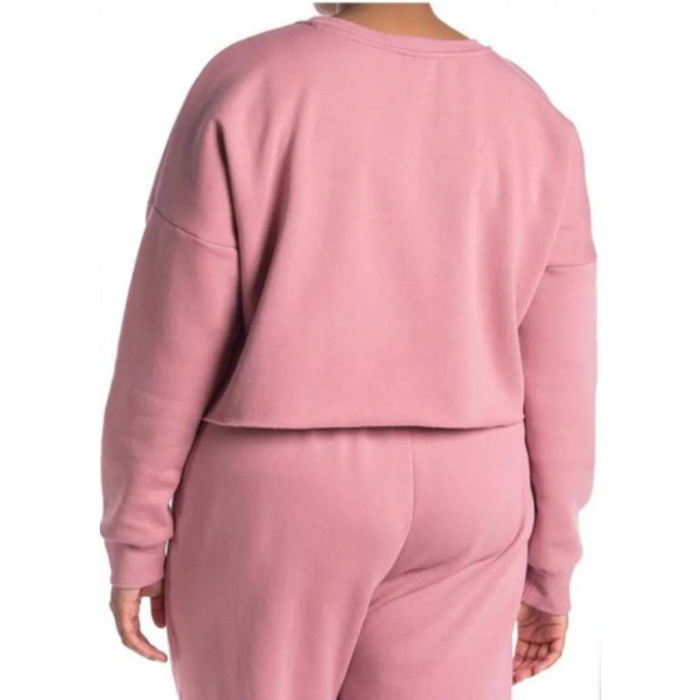 Abound London Tennis Cropped Sweatshirt Pullover Crop Plus Size 1X