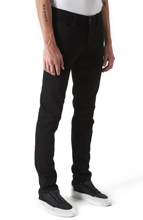 Neuw Men's Iggy Skinny Fit Tapered Jeans Black Denim Size 32x32 NWT