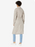 Avec Les Filles Blouson Sleeve 100% Lin Trench Coat Light Taupe Taille XL 379 $