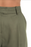 Pantalon TENCEL en sergé doux plissé vert Naked Zebra pour femme taille S