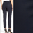 Pantalon slim Teffe double tissage CeCe by Cynthia pour femme en noir taille 6 110 $