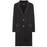 The Kooples $900 Women's Long Sleeve Studded Wool Coat In Black Size 34