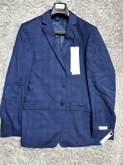 Calvin Klein Men's extra slim  fit blazer MAUS25ZZX025 in blue MANCUSO size 40L