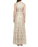 BCBGMAXAZRIA Robe Patti sans manches brodée à sequins décoratifs Taille 4 517 $