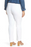NIC+ZOE Plus Size Paper White Stretch Comfortable Pants 16W Retail $148
