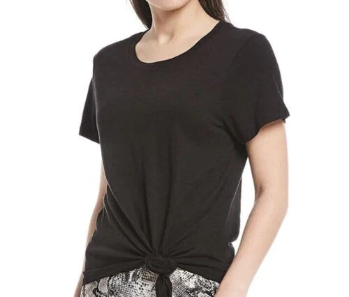 Sanctuary Perfect Knot T-Shirt, Women's Size M NEW in black