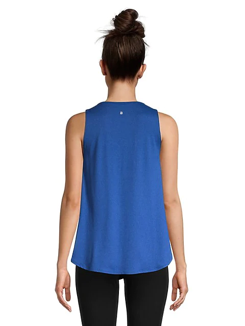 Ideology Women's Essentials Sweat Set Tank Top Grey Size L