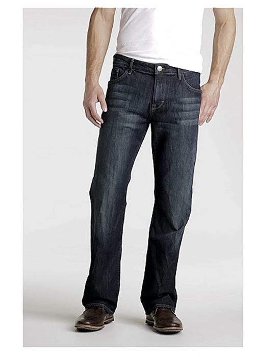 Mavi Men's Matt Relaxed Fit Straight Leg Jeans Deep Stanford Blue Size W 33 L 32