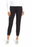 Hue Seamed Luxe Ponte Skimmer Leggings Black Size S